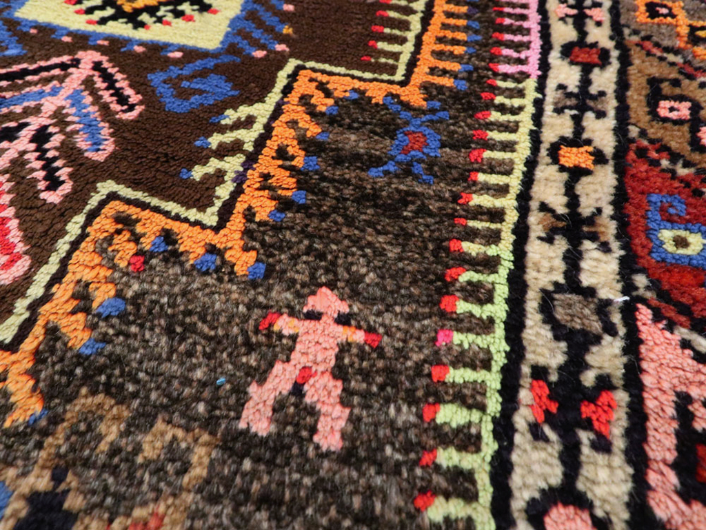 Antique Persian Kurdish Rug, No.19087 - Gsblank