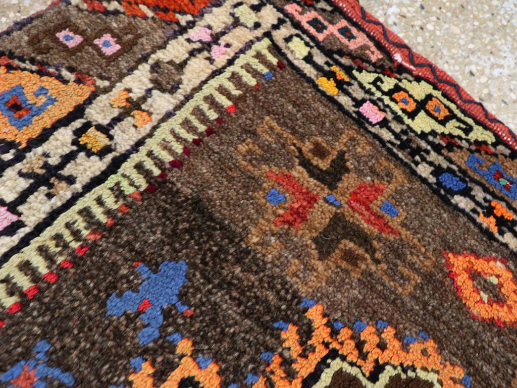 Antique Persian Kurdish Rug, No.19087 - Gsblank