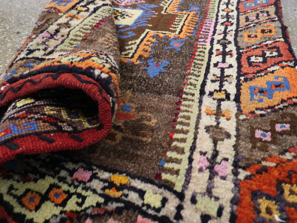 Antique Persian Kurdish Rug, No.19087 - Gsblank