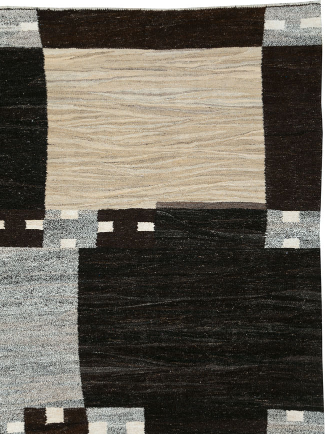 Vintage Turkish Flatweave Kilim, No.19093 - Gsblank