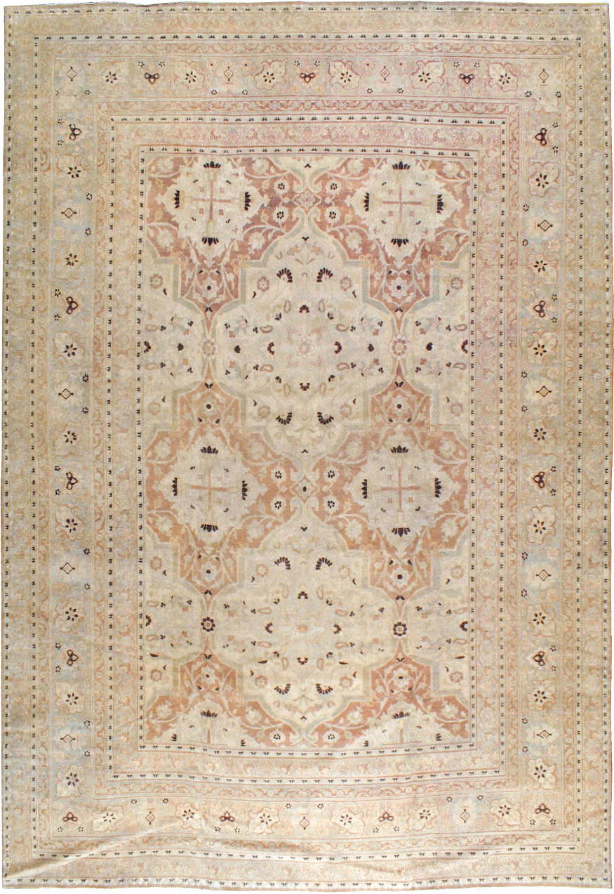 Antique Persian Khorassan Carpet, No.19105 - Gsblank