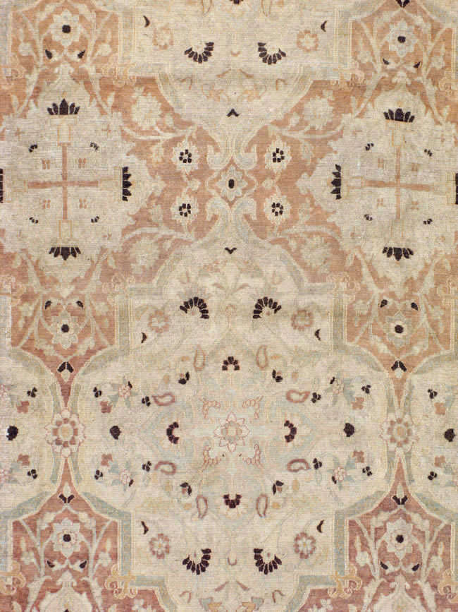Antique Persian Khorassan Carpet, No.19105 - Gsblank