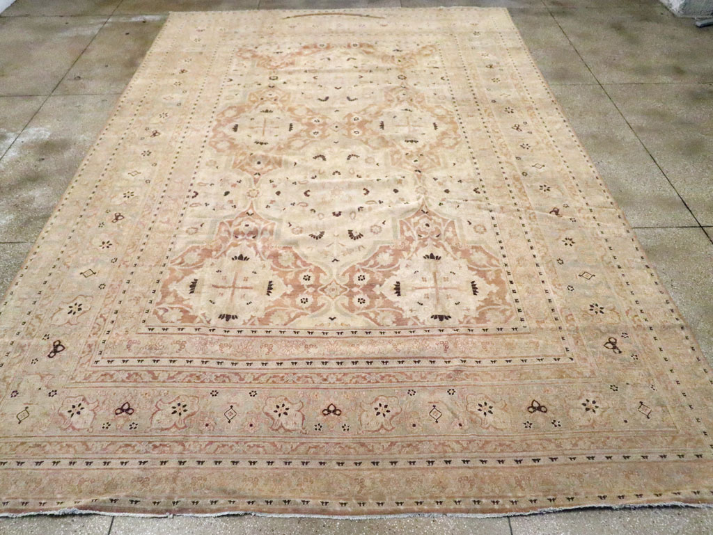 Antique Persian Khorassan Carpet, No.19105 - Gsblank