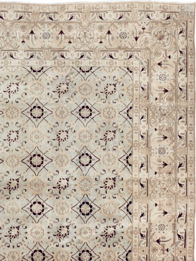 Antique Persian Mashad Carpet, No.19115 - Gsblank