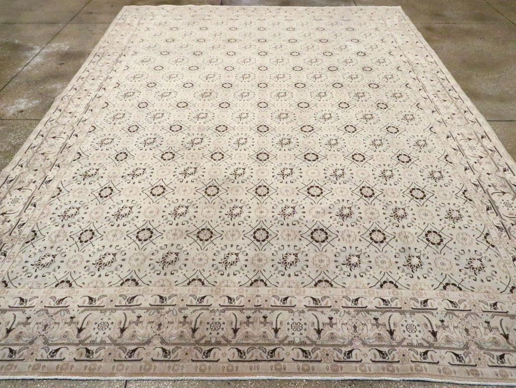 Antique Persian Mashad Carpet, No.19115 - Gsblank