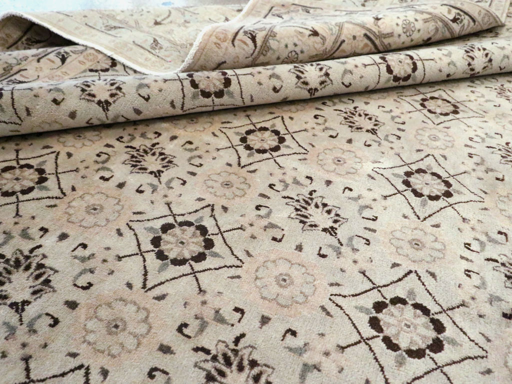 Antique Persian Mashad Carpet, No.19115 - Gsblank