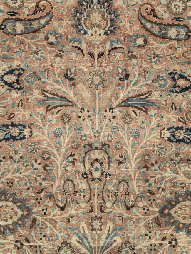 Antique Persian Mashad Large Room Size Carpet, No.19118 - Gsblank