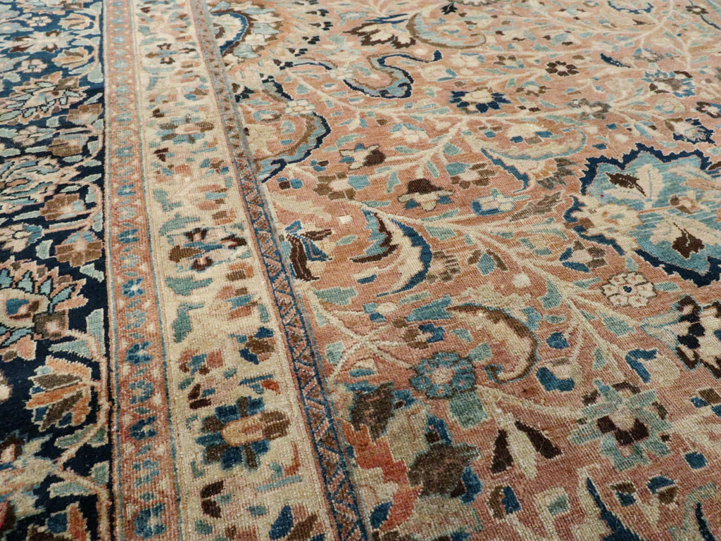 Antique Persian Mashad Large Room Size Carpet, No.19118 - Gsblank