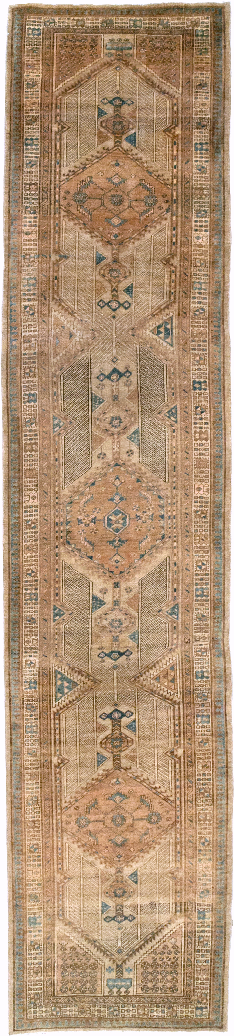 Vintage Persian Serab Runner, No.19138 - Gsblank