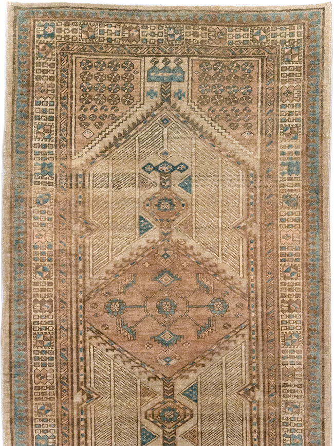 Vintage Persian Serab Runner, No.19138 - Gsblank