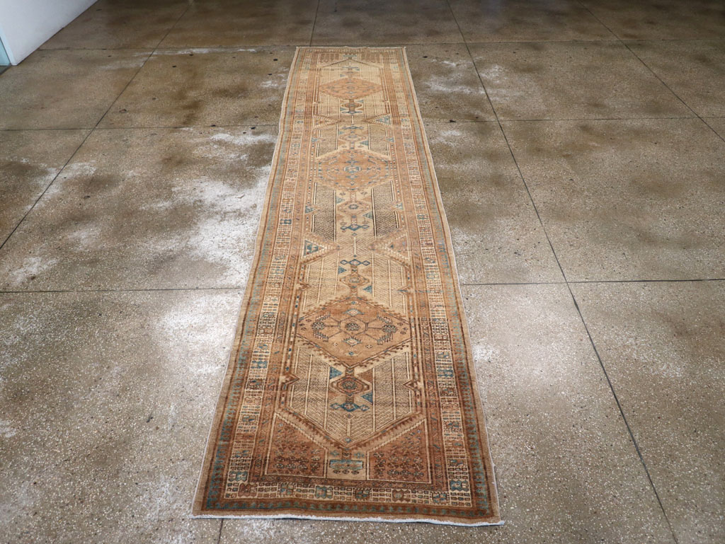 Vintage Persian Serab Runner, No.19138 - Gsblank