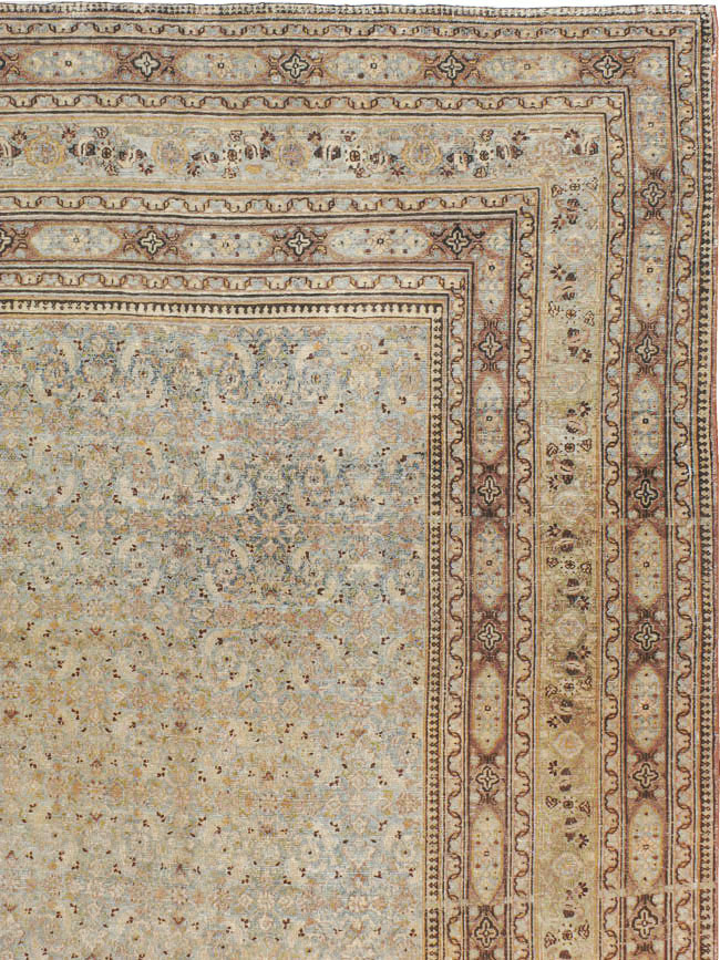 Antique Persian Dorokhsh Carpet, No.19139 - Gsblank