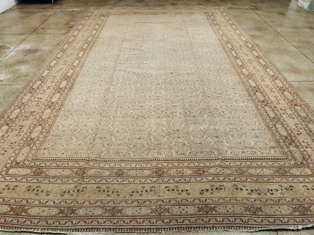 Antique Persian Dorokhsh Carpet, No.19139 - Gsblank