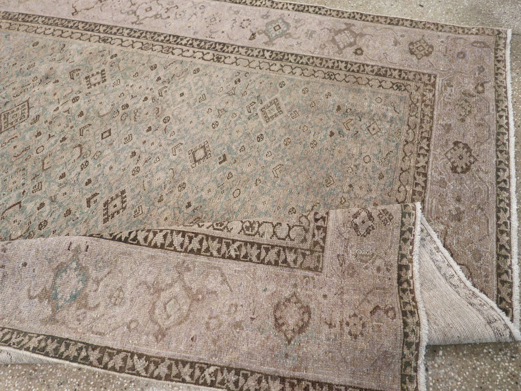 Antique Persian Malayer Gallery Carpet, No.19151 - Gsblank