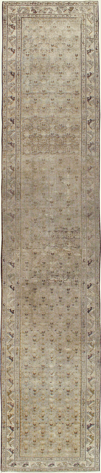 Vintage Persian Malayer Runner, No.19154 - Gsblank