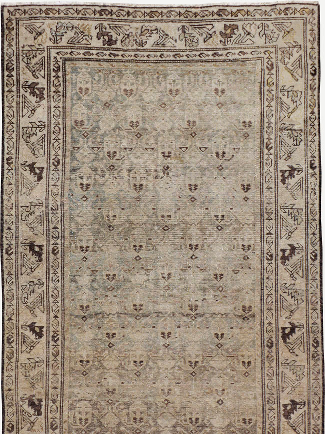 Vintage Persian Malayer Runner, No.19154 - Gsblank