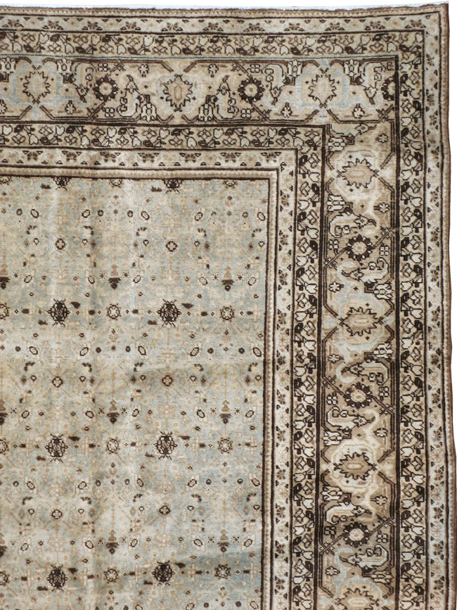 Antique Persian Tabriz Carpet, No.19156 - Gsblank