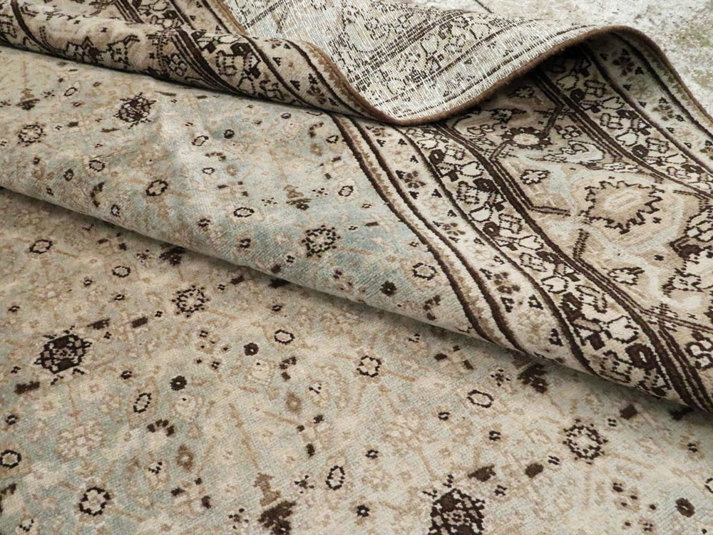 Antique Persian Tabriz Carpet, No.19156 - Gsblank