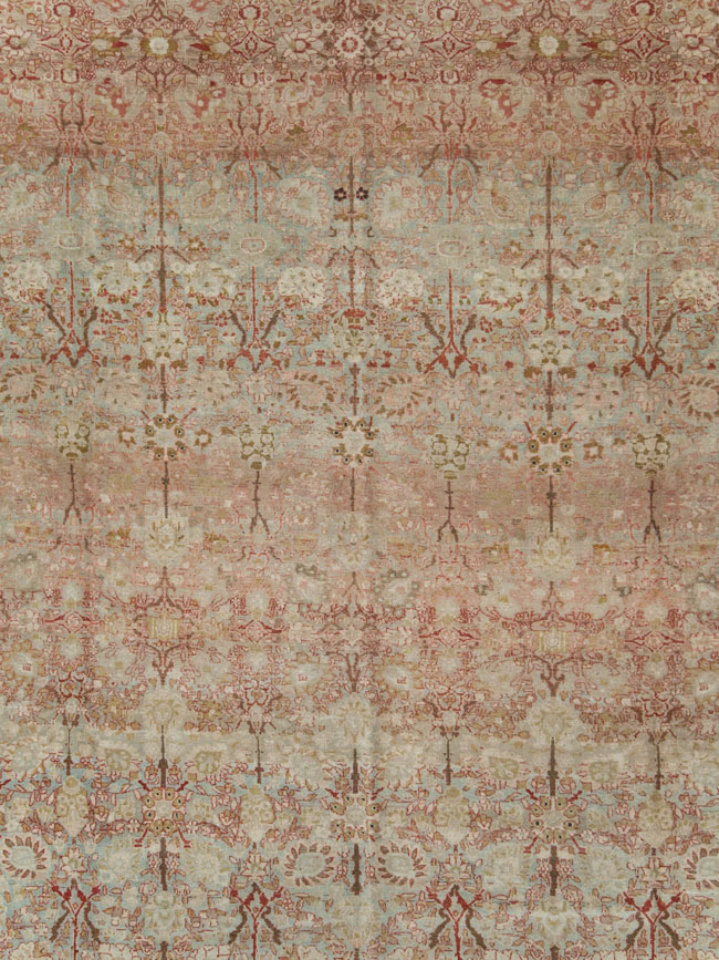 Antique Persian Isfahan Large Room Size Carpet, No.19160 - Gsblank