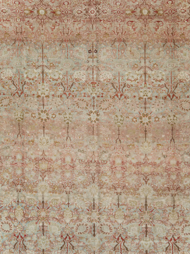 Antique Persian Isfahan Large Room Size Carpet, No.19160 - Gsblank