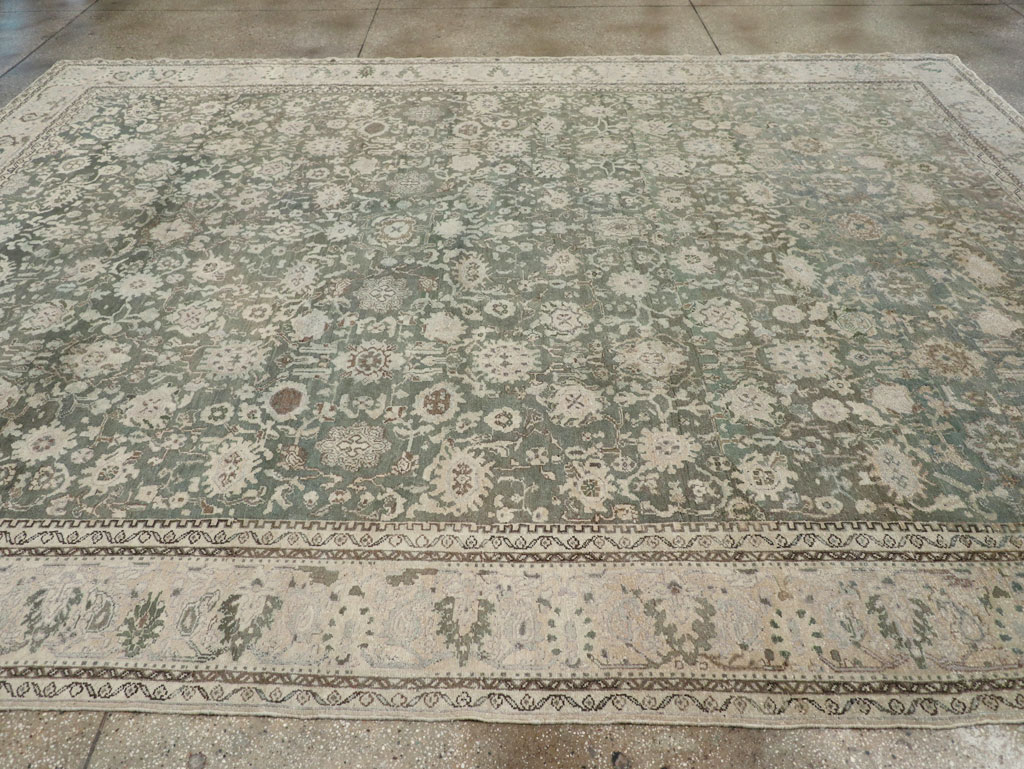 Vintage Persian Malayer Room Size Carpet, No.19172 - Gsblank