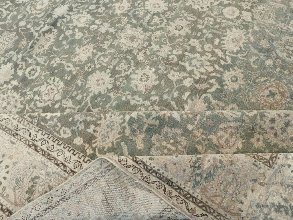 Vintage Persian Malayer Room Size Carpet, No.19172 - Gsblank