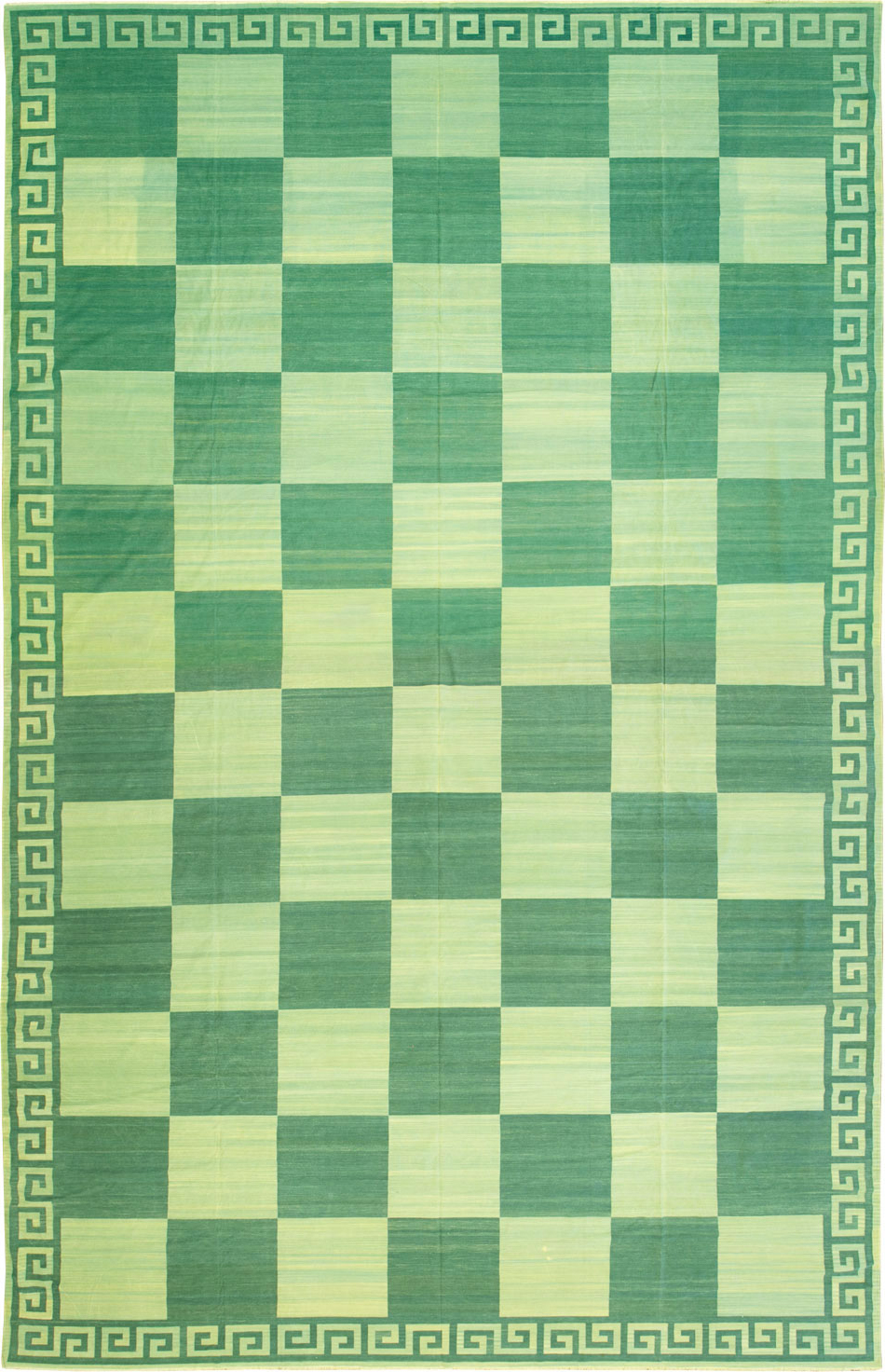 Vintage Indian Dhurrie Carpet, No.19189 - Gsblank