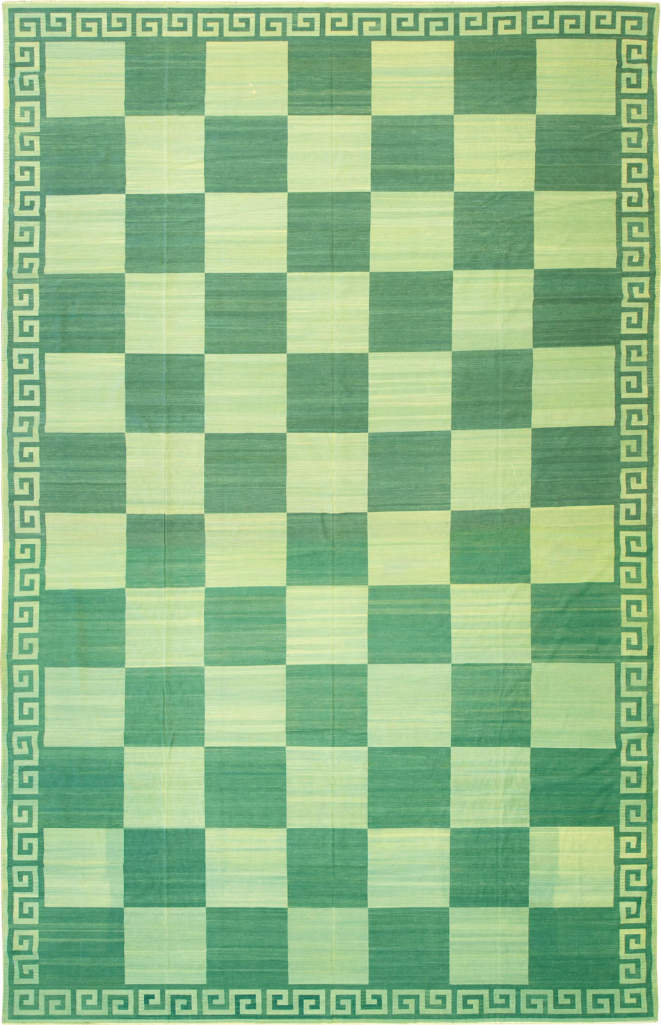 Vintage Indian Dhurrie Carpet, No.19189 - Gsblank