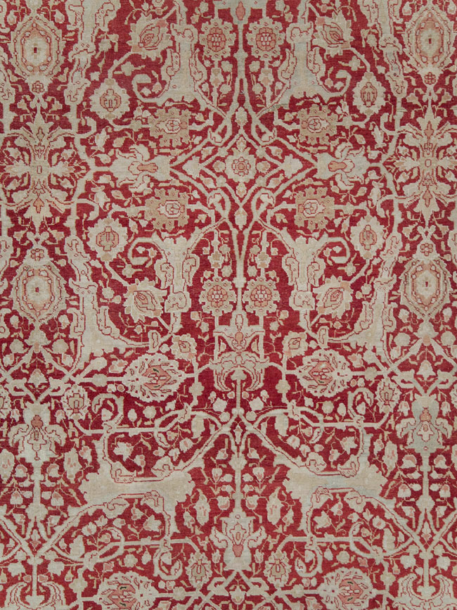 Antique Persian Tabriz Carpet, No.19199 - Gsblank