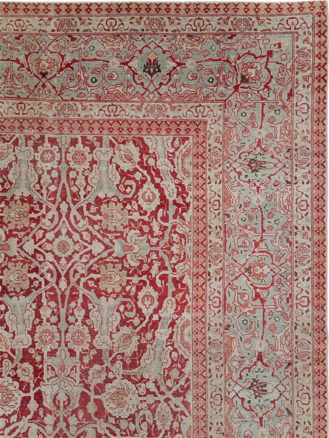 Antique Persian Tabriz Carpet, No.19199 - Gsblank