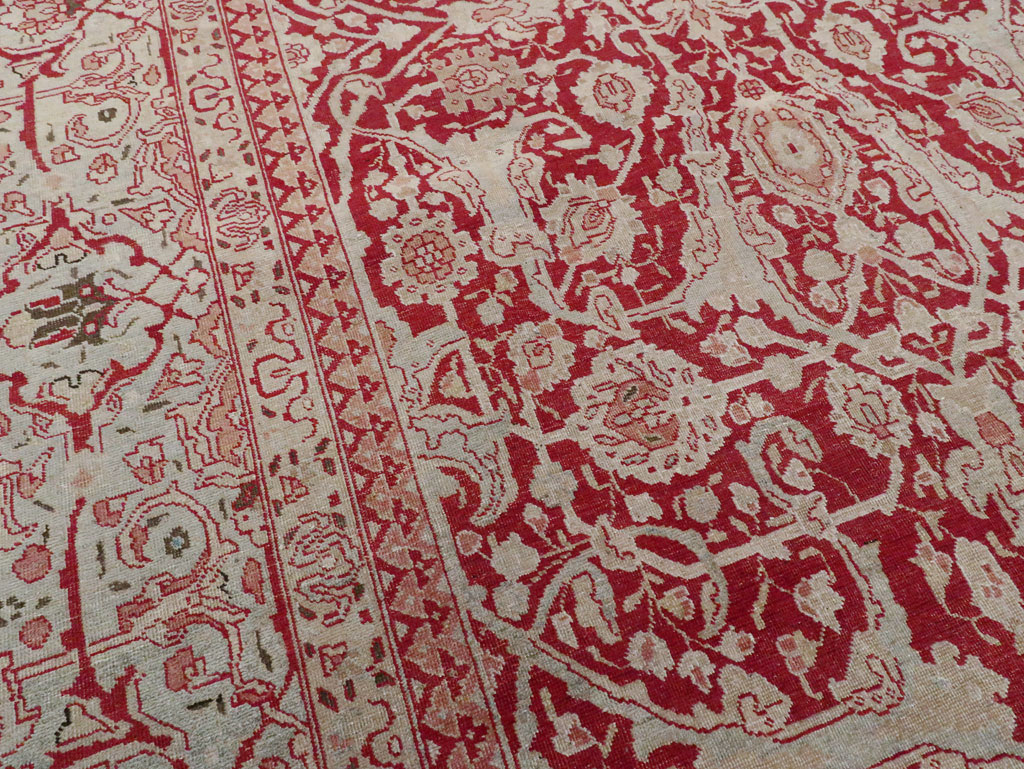 Antique Persian Tabriz Carpet, No.19199 - Gsblank