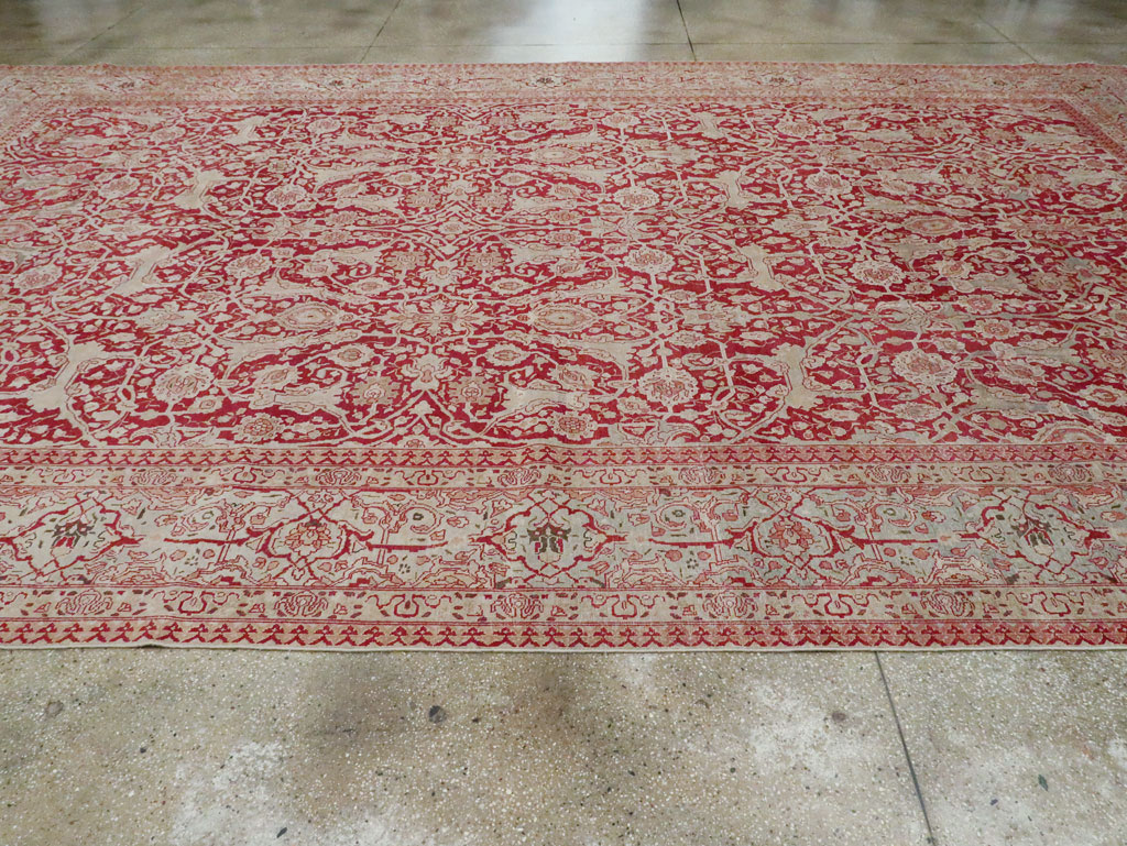 Antique Persian Tabriz Carpet, No.19199 - Gsblank