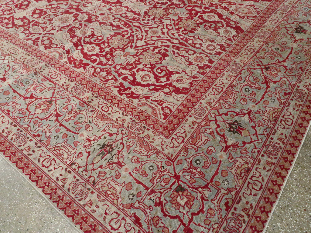 Antique Persian Tabriz Carpet, No.19199 - Gsblank