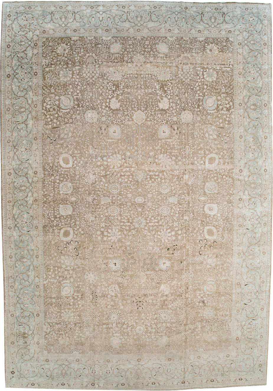 Antique Persian Tabriz Carpet, No.19200 - Gsblank