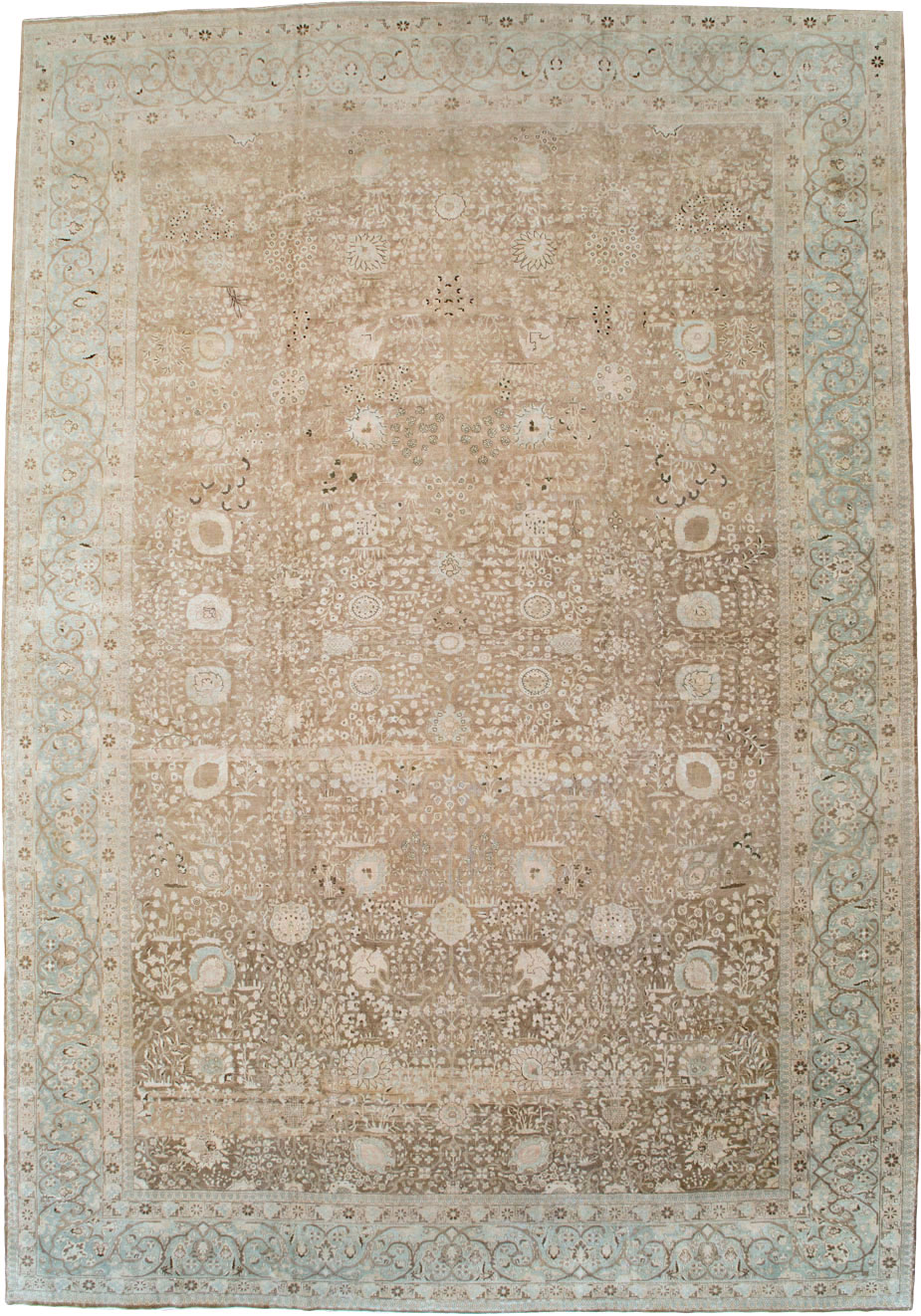 Antique Persian Tabriz Carpet, No.19200 - Gsblank