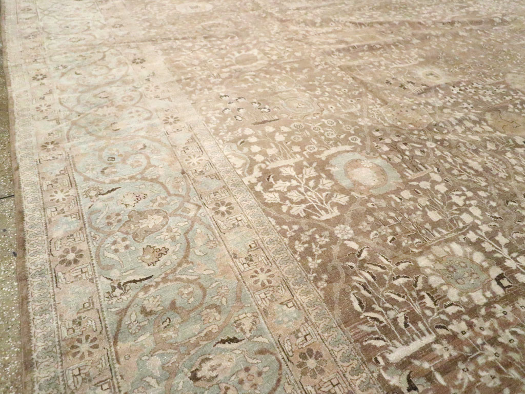 Antique Persian Tabriz Carpet, No.19200 - Gsblank