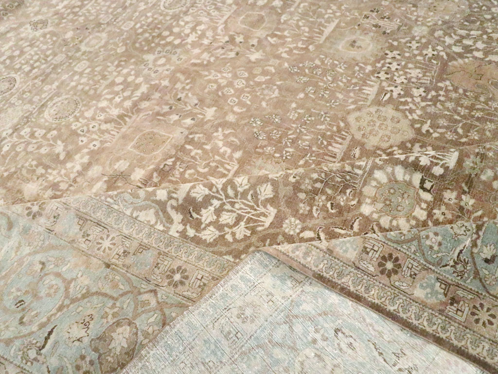 Antique Persian Tabriz Carpet, No.19200 - Gsblank