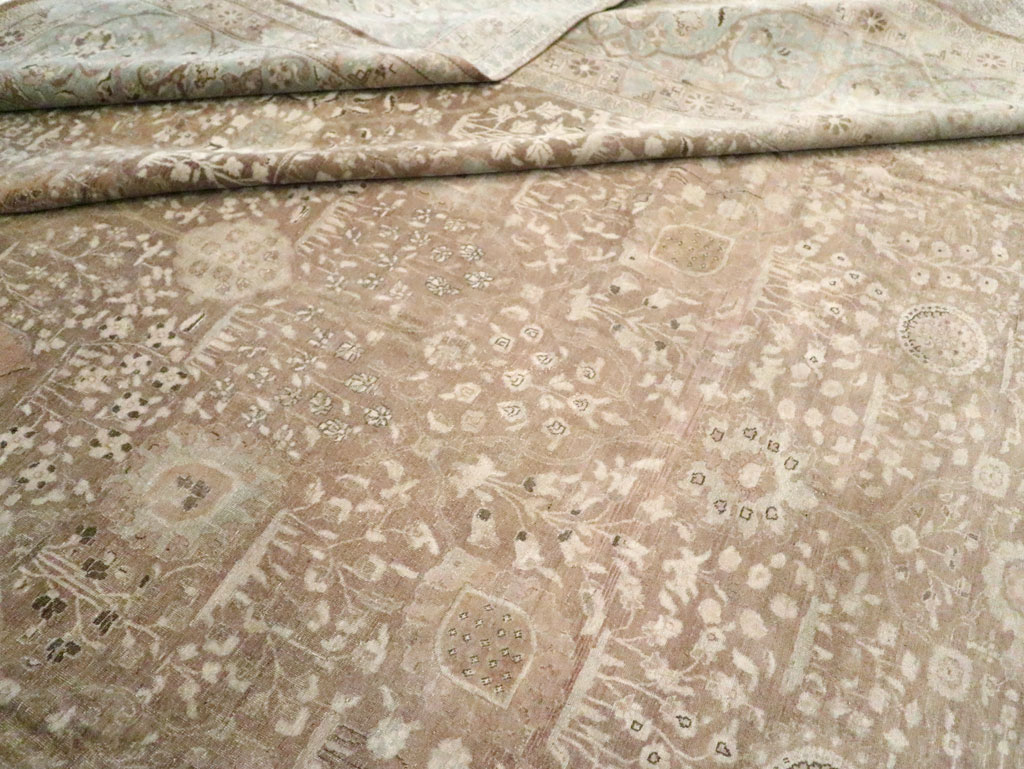 Antique Persian Tabriz Carpet, No.19200 - Gsblank