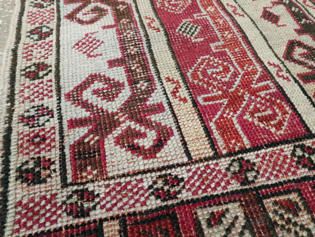 Antique Turkish Ghiordes Rug, No.19201 - Gsblank