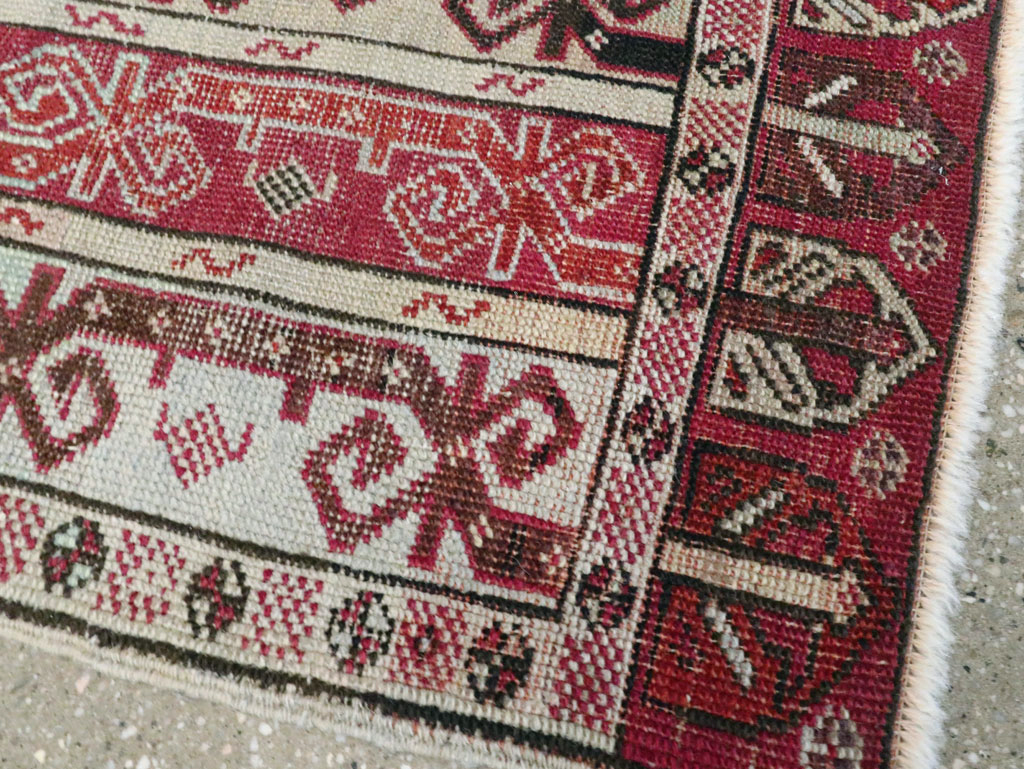 Antique Turkish Ghiordes Rug, No.19201 - Gsblank