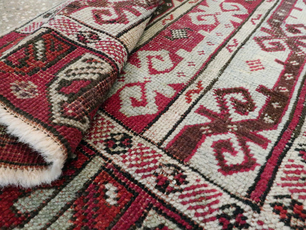 Antique Turkish Ghiordes Rug, No.19201 - Gsblank