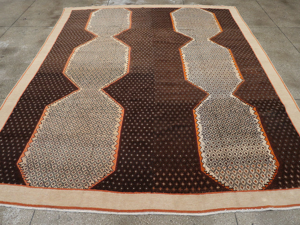 Vintage Turkish Anatolian Room Size Carpet, No.19214 - Gsblank