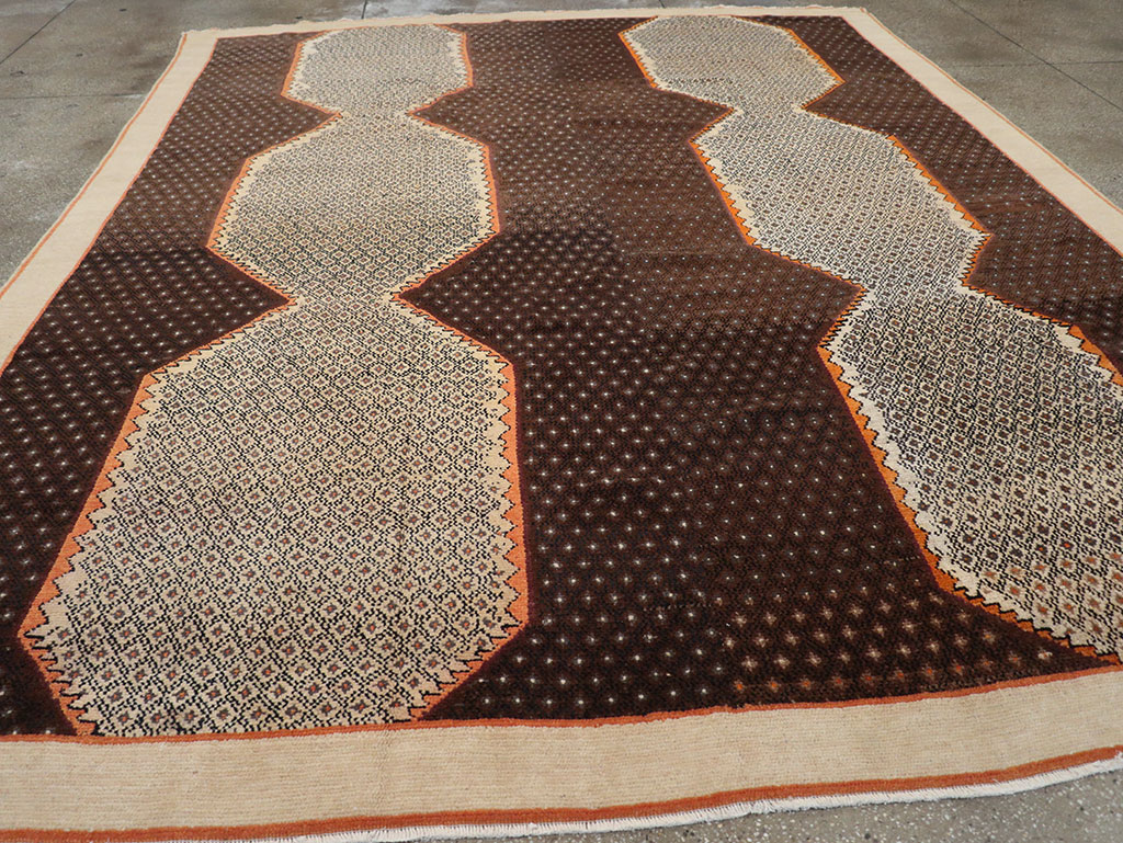 Vintage Turkish Anatolian Room Size Carpet, No.19214 - Gsblank