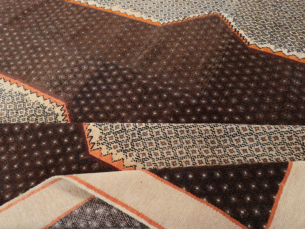 Vintage Turkish Anatolian Room Size Carpet, No.19214 - Gsblank