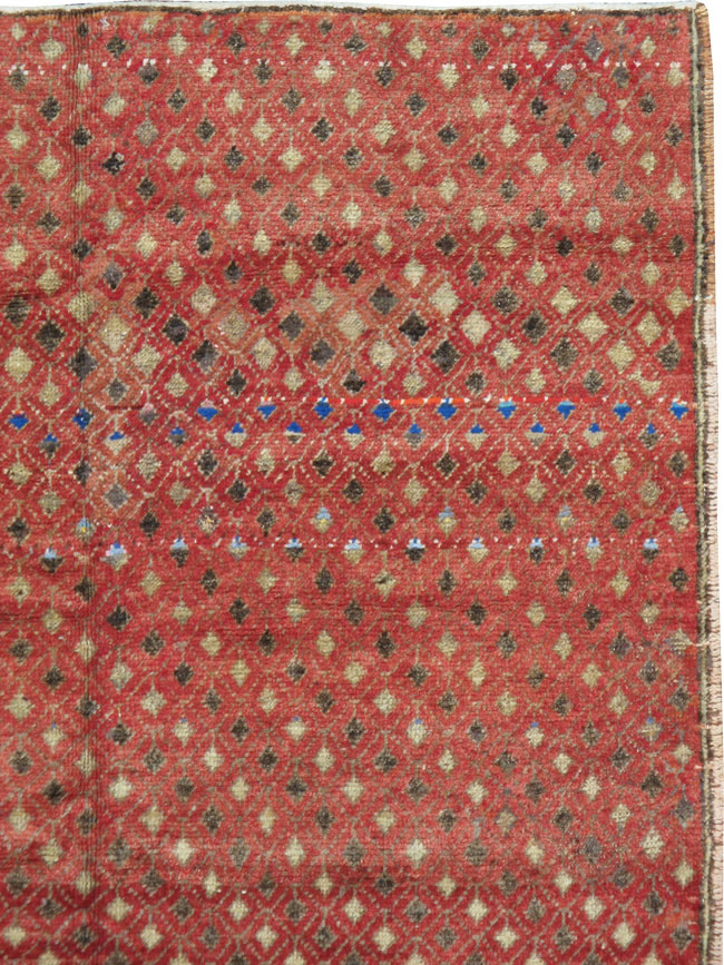 Vintage Turkish Anatolian Gallery Carpet, No.19216 - Gsblank