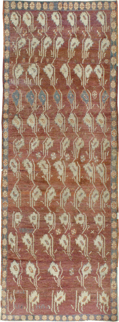 Vintage Turkish Anatolian Small Runner, No.19224 - Gsblank