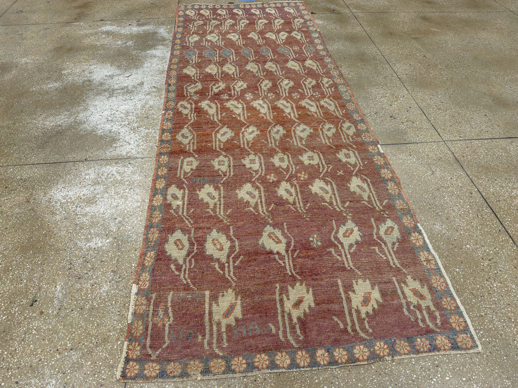 Vintage Turkish Anatolian Small Runner, No.19224 - Gsblank