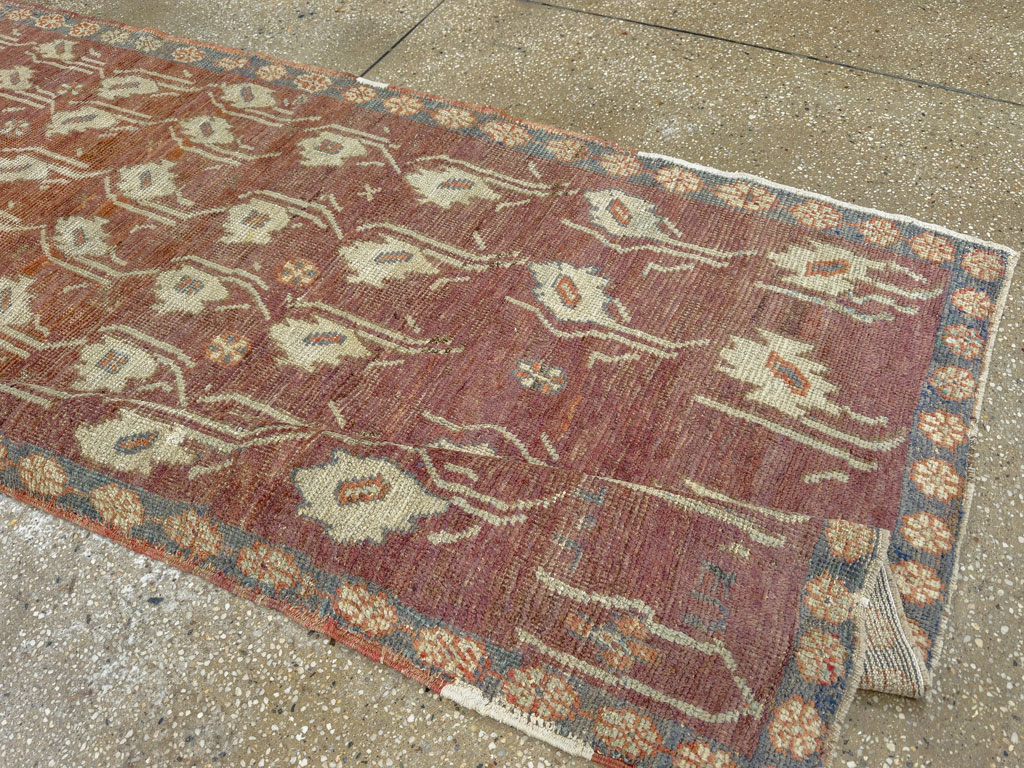 Vintage Turkish Anatolian Small Runner, No.19224 - Gsblank