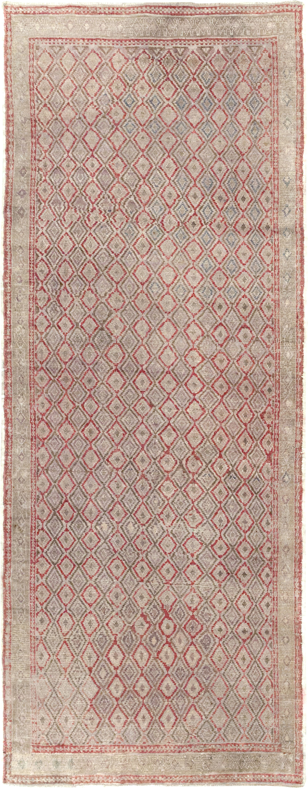 Vintage Turkish Anatolian Short Runner, No.19236 - Gsblank