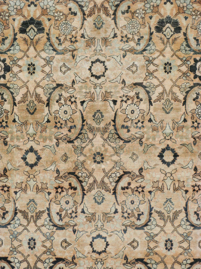 Antique Persian Lavar Kerman Carpet, No.19237 - Gsblank